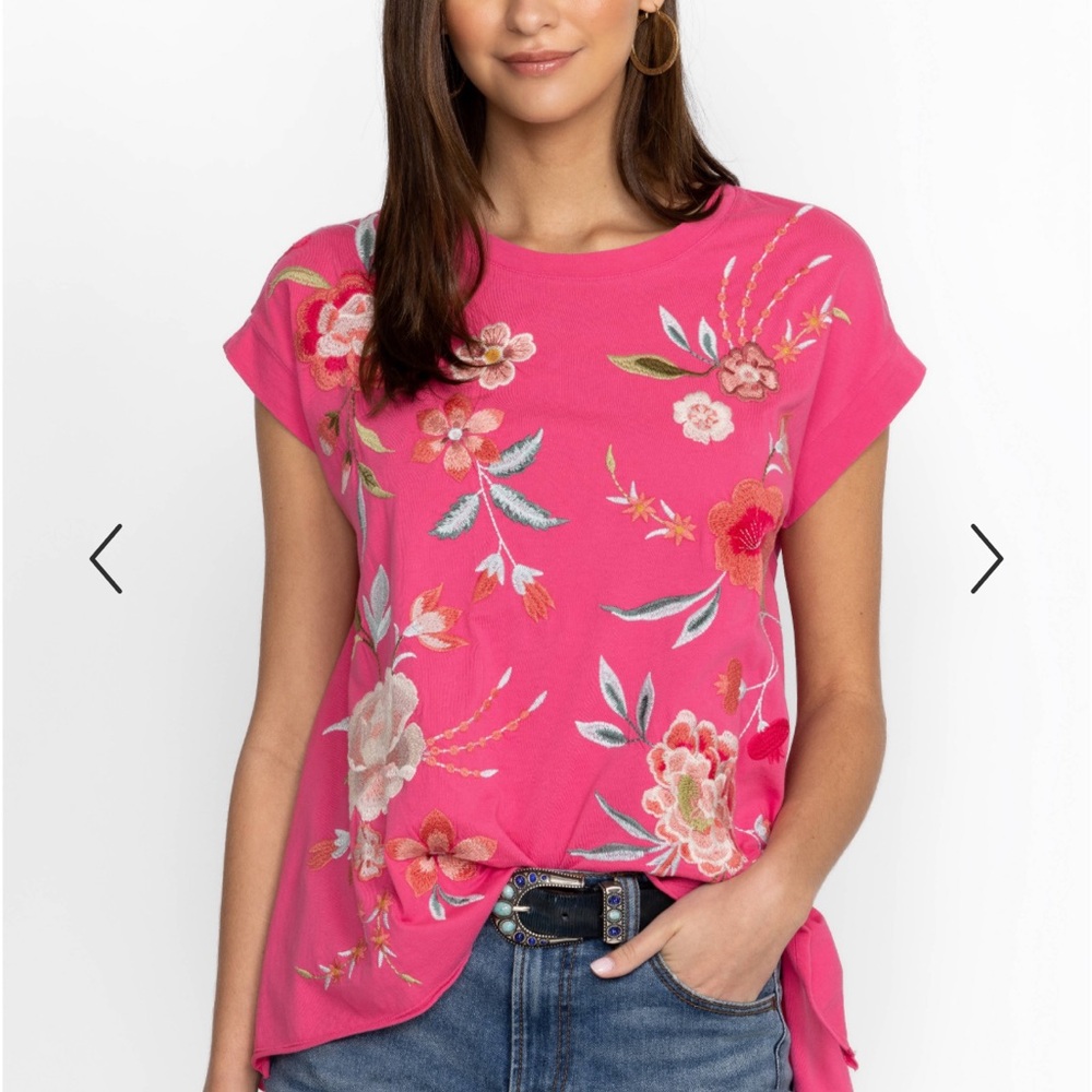 Johnny Was JOYA RELAXED DRAPE TEE